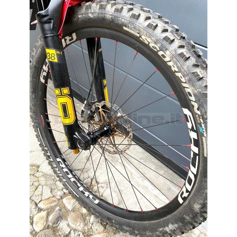 ROCKY BIGFOOT / ROCKY BOOST SP aluminium MTB Enduro / E-bike wheelset on Thok Bikes Ducati