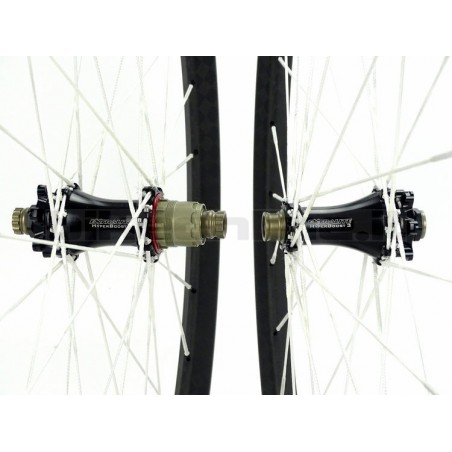 Ruote MTB Carbonio CarboCamber 3 / Extralite Hyper3 BERD PolyLight spokes 995g