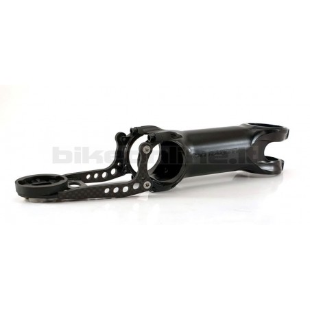 Extralite HyperStem Stealth 0-6 with Black bolts from 61g Fitted con CH-02 Garmin/Whaoo + GoPro mount