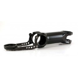 Extralite HyperStem Stealth 0-12 with Black bolts from 69g Fitted con CH-02 Garmn Wahoo + GoPro mount 2