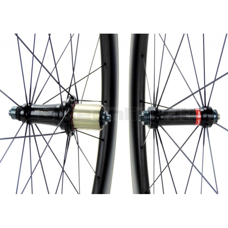 Ruote strada carbonio ROCKYROAD 55 TUBULAR / Extralite MRC01 1.235g