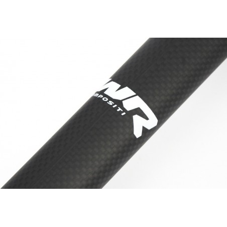 WR COMPOSITI - RS 37 mm setback lightweight carbon seatpost with an aluminum alloy head from 185g