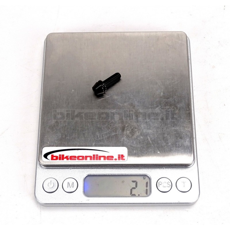 ROCKY - Vite in titanio a testa conica M5 x 16 2.1g_peso sulla bilancia_1