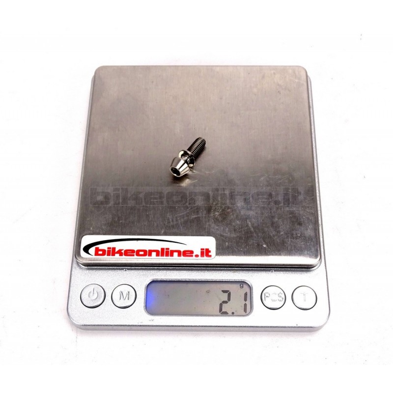ROCKY - Titanium bolt M5 x 16 2.1g_weight on the scale