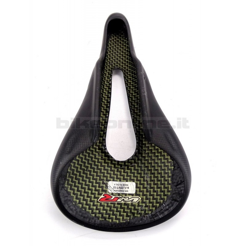 WR COMPOSITI - S1-A ALPHA full carbon anti-prostatic saddle with integrated trolley 52g US