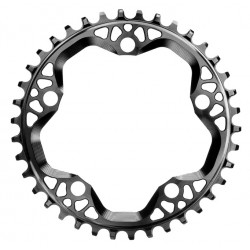 AbsoluteBlack - Monocorona CX rotonda 38T 110 BCD Nero da 59g