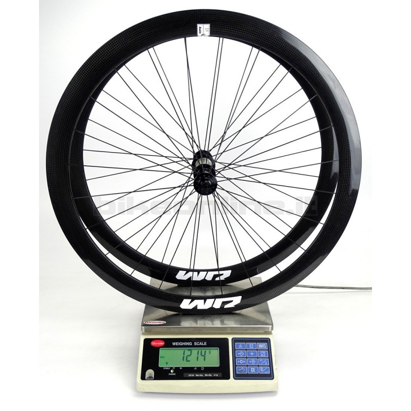WR Compositi T43 Tubular / WR Compositi Corsa carbon road wheelset 1.226g