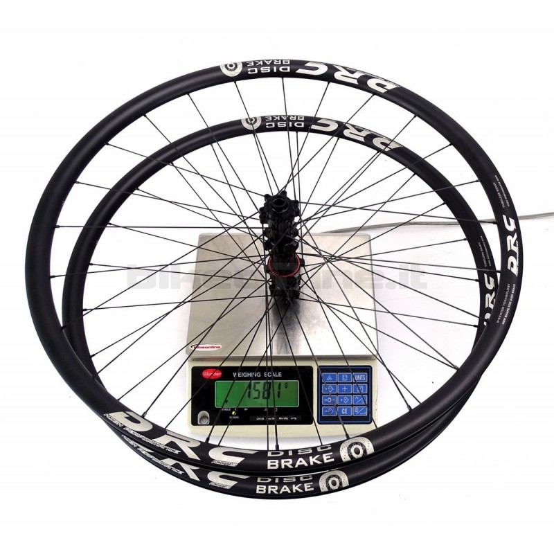 DRC AREOTEC DB / K-LITE Road disc SP aluminium Gravel / Cyclocross wheelset from 1.581g