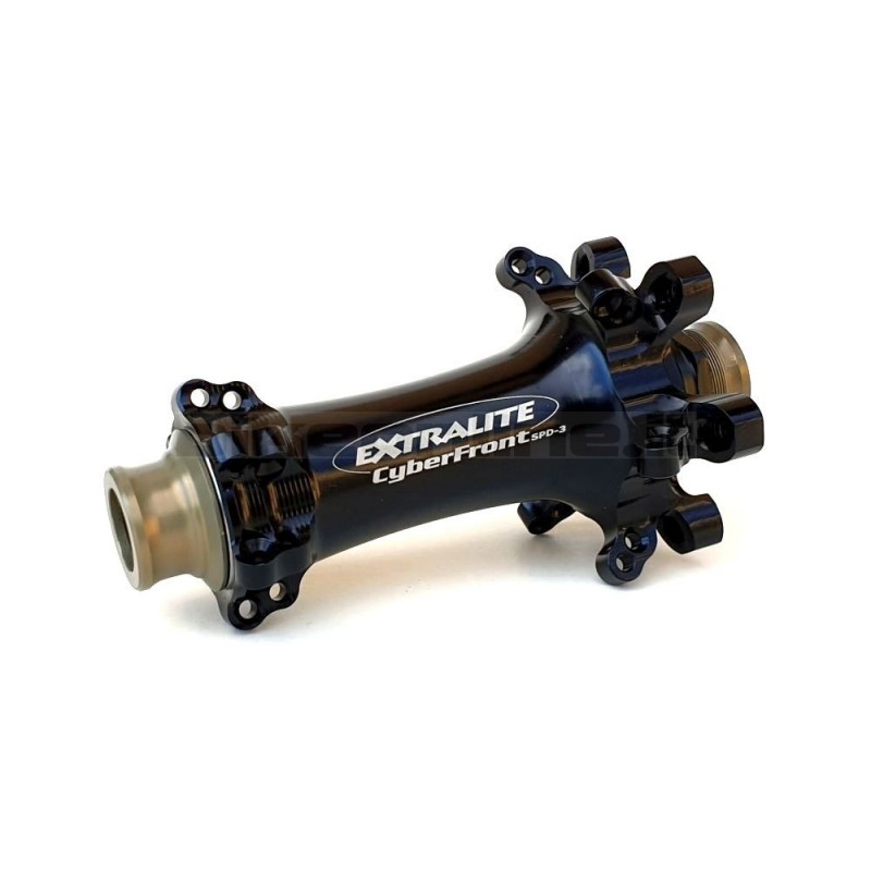 Extralite Road Front Hub CyberFront SPD 3 Straightpull Disc 6 hole 66g