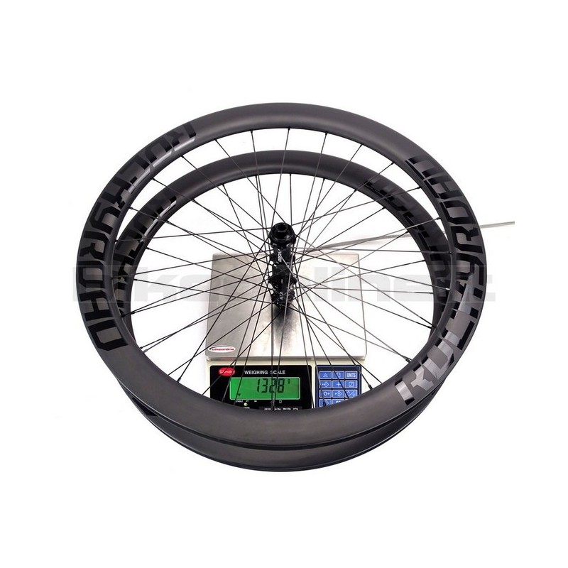 ROCKYROAD 50C DISC CLINCHER / ROCKY SP Center Lock carbon road wheelset from 1.328g