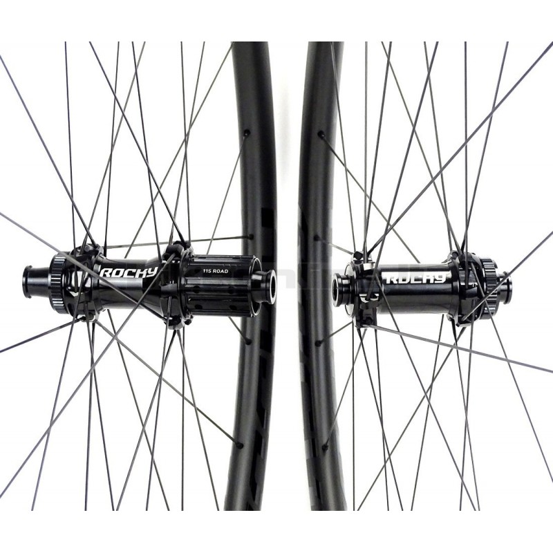ROCKYROAD 30C DISC CLINCHER  / ROCKY SP Center Lock carbon road wheelset from 1.110g