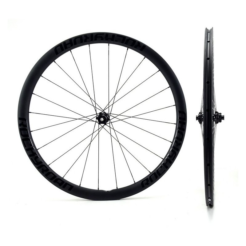 ROCKYROAD 38C DISC CLINCHER  / ROCKY SP Center Lock carbon road wheelset from 1.240g