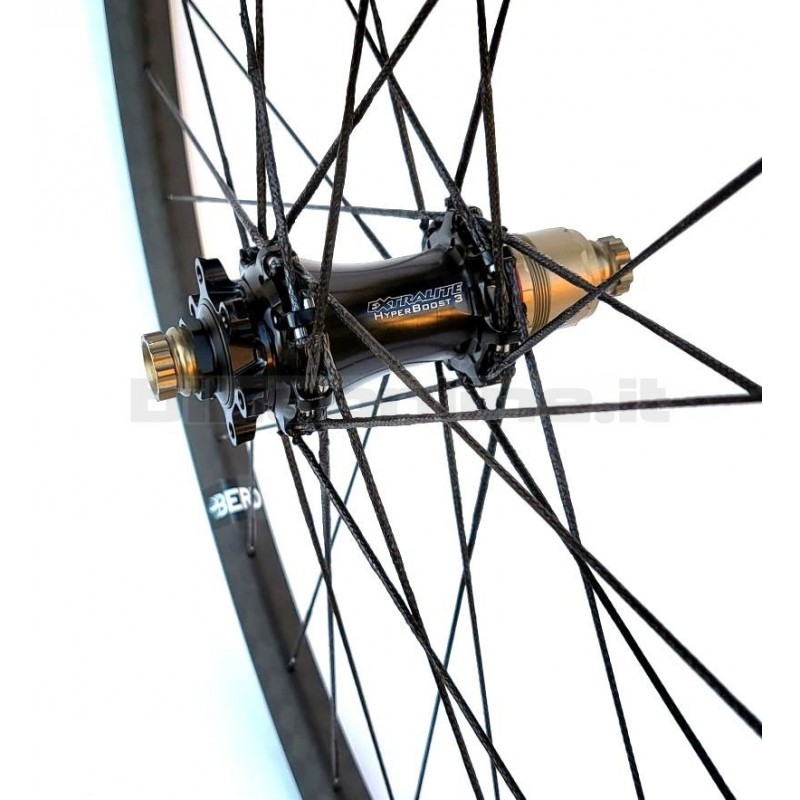 Ruote MTB Carbonio ROCKY KOM 27C BERD / Extralite Hyper3 955g
