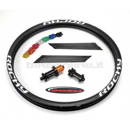 Ruote carbonio ROCKYROAD 25C DISC COPERTONCINO BERD / Yuniper ROAD ULTRALIGHT SP DISC 990g