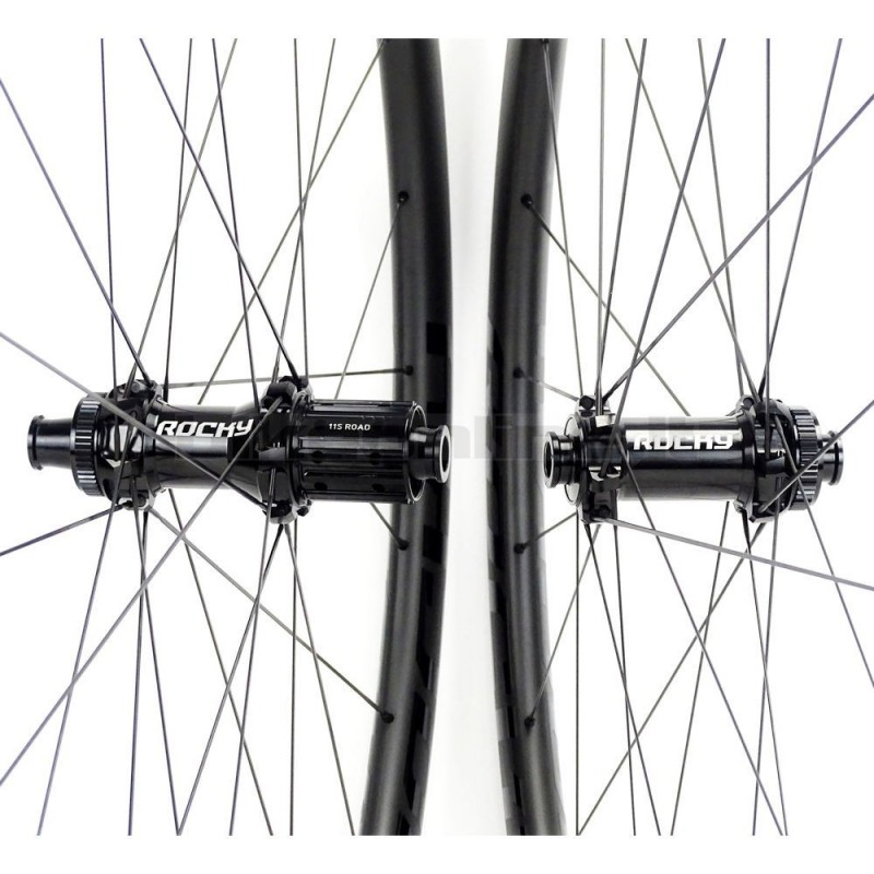 Ruote Carbonio strada ROCKYROAD 30C BERD DISC /...