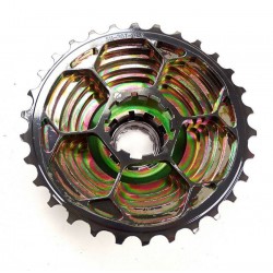RECON - Shimano/Sram 11s  light weight alloy black cassette 11-30T 144g 2