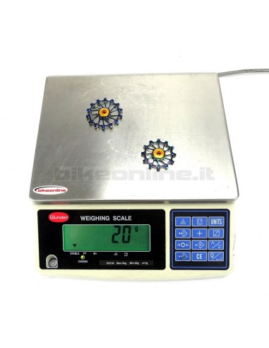 KCNC - Coppia pulegge per SRAM Eagle G1, XX1, AXS 12V | 12 - 14 20g_weight on the scale