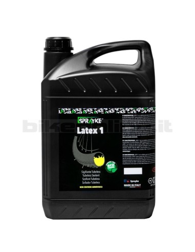 Sprayke - LATEX 1 Sigillante per pneumatici tubeless 5000ml