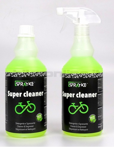 Sprayke - Kit pulizia Super cleaner 750ml + ricarica da 750ml