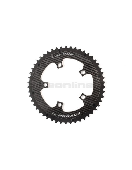 Carbon Ti - X-CarboRing 54 53 52 50 x 110 chainring from 93g