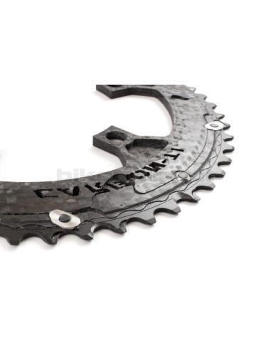 Carbon Ti - X-CarboRing 54 53 52 48 50 x 110 chainring from 93g