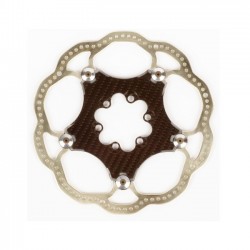 Carbon Ti - Disc brake rotor carbon/titanium 140mm 65g