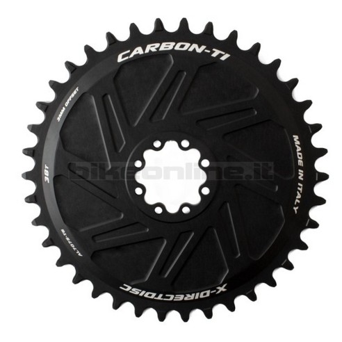 Carbon-Ti X-DirectDisc 8-Hole 0mm Offset superlight chainring for Sram XX SL, XX, X0 from 60g