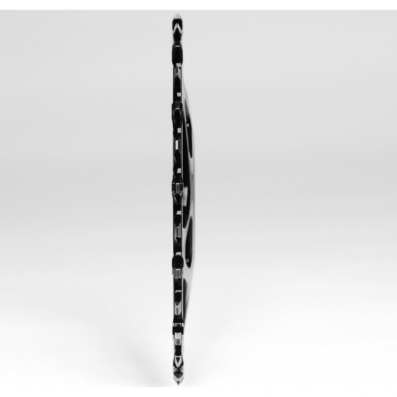 AbsoluteBlack - Monocorona integrata XX1 Style Rotonda per SRAM GXP 3mm offset_6