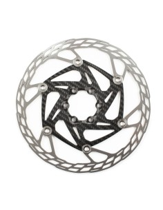 CARBON TI - X-Rotor SteelCarbon 3 IS 6 holes superlight semi-floating disc rotor carbon body steel track from 68g