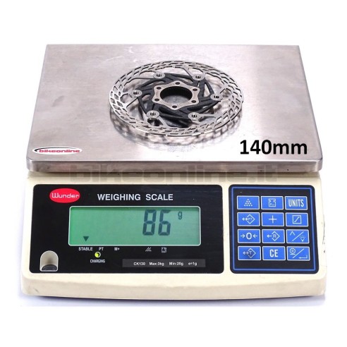 CARBON TI - X-Rotor SteelCarbon 3 Center Lock disco freno semi-flottante con corpo in carbonio e pista in acciaio da 86g