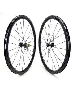 ROCKYROAD 36C DISC CLINCHER BERD / Extralite Cyber SPD-3 DISC carbon wheelset 1.020g