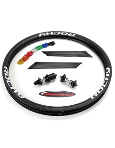 Ruote carbonio ROCKYROAD 30C TLR rim brake / DT Swiss 190 Ceramic 1.280g