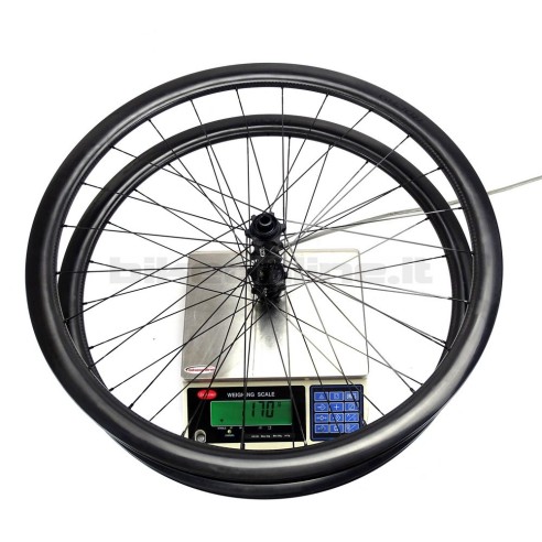 ROCKYROAD 36C DISC CLINCHER / Carbon-Ti X-HUB SP Center Lock DISC carbon wheelset 1.160g