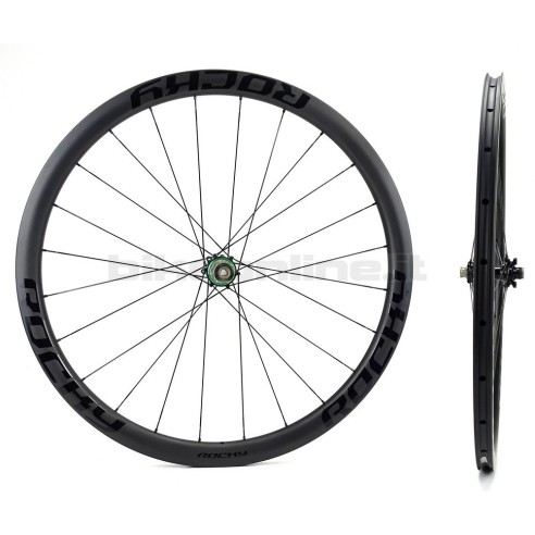 ROCKYROAD 39C DISC CLINCHER / Extralite Cyber SPD-3 DISC carbon wheelset 1.125g