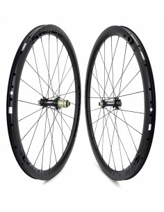 Ruote carbonio ROCKYROAD 39C DISC COPERTONCINO / Extralite Cyber SPD-3 DISC 6 fori 1.125g