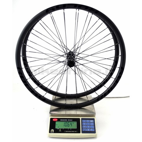 Ruote Carbonio strada ROCKYROAD 25C DISC BERD / ROCKY SP Road Straightpull Center Lock 1.020g
