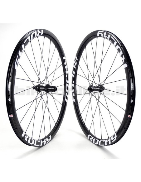 ROCKYROAD KOM 36C DISC BERD CLINCHER / ROCKY SP Center Lock carbon wheelset 1.135g