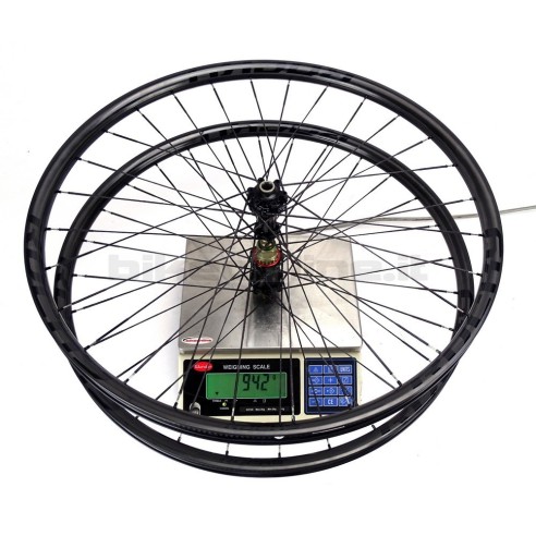 Ruote MTB Carbonio ROCKY KOM 27C BERD / Extralite Hyper3 955g