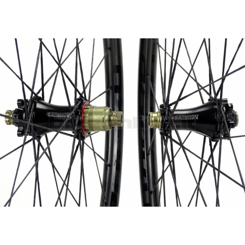 ROCKY KOM 27C BERD 29er / Extralite Hyper3 Carbon MTB wheels 955g