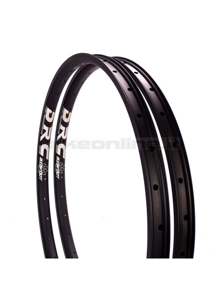 DRC - Pair of Enduro Rims BIGFOOT 27.5″ Color black 530g + 530g