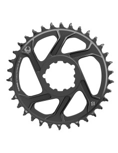 Sram - Monocorona Tonda X-SYNC 34T a montaggio diretto con offset da 3 mm 11v/12v 75g