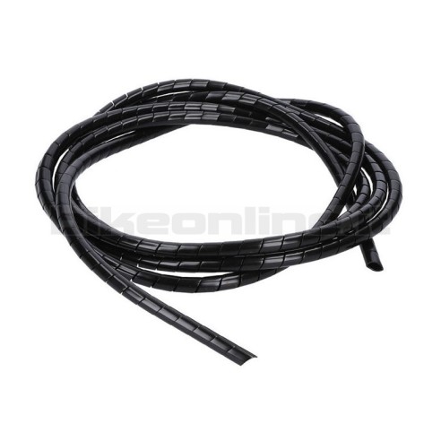 ROCKY - Black spiral hose for shift and brake cable housings 4g (50cm)