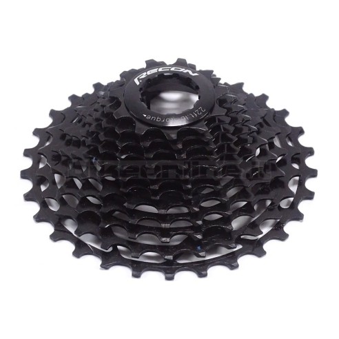 RECON - Shimano 12s light weight CrMo hardened black cassette 11-29T 195g