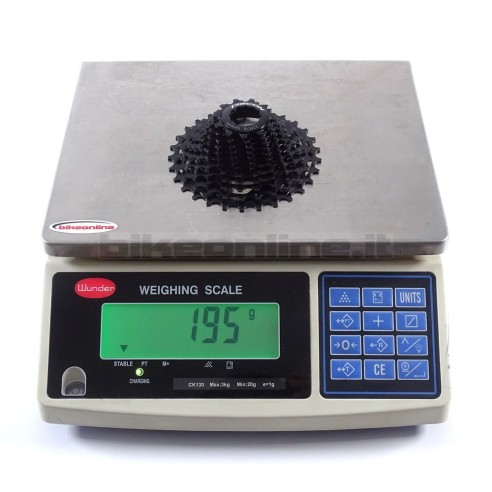 RECON - Shimano 12s light weight CrMo hardened black cassette 11-29T 195g