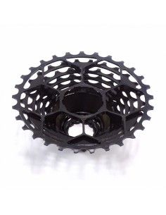 RECON - Pacco pignoni superleggero in acciaio temprato black Shimano 12v 11-29T 195g 2