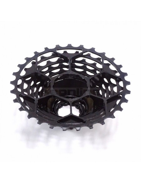 RECON - Shimano 12s light weight CrMo hardened black cassette 11-29T 195g