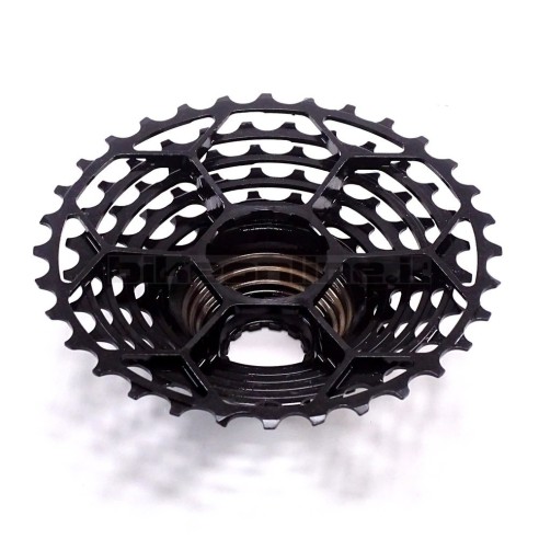 RECON - Pacco pignoni superleggero in acciaio temprato black Shimano 12v 11-32T 207g