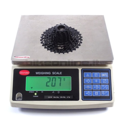 RECON - Shimano 12s light weight CrMo hardened black cassette 11-32T 207g