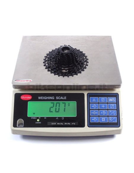 RECON - Shimano 12s light weight CrMo hardened black cassette 11-32T 207g