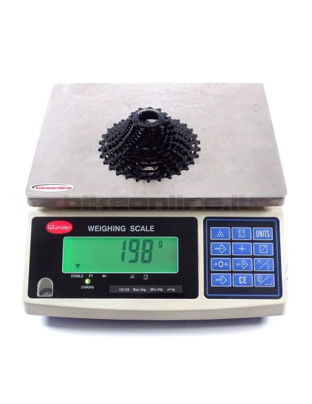 RECON - Shimano 12s light weight CrMo hardened black cassette 11-30T 198g